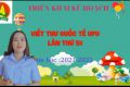 LIÊN ĐỘI TH NGUYỄN BÁ NGỌC TRIỂN KHAI VIẾT THƯ UPU LẦN THỨ 51